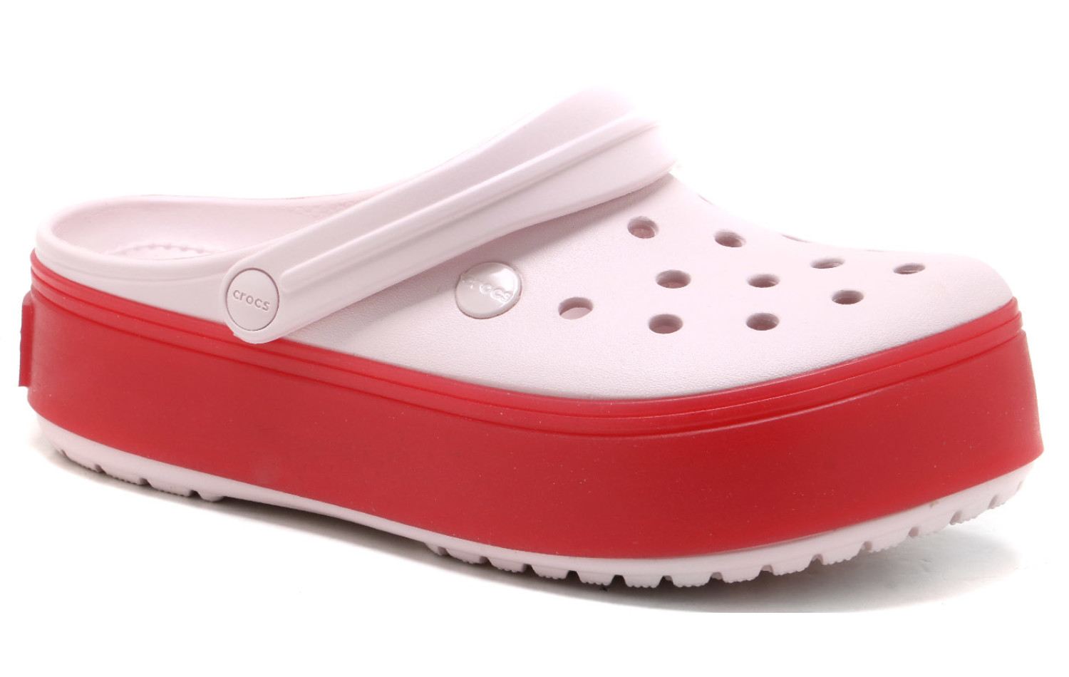 Klapki CROCS-CROCBAND-PLATFORM-CLOG-205434