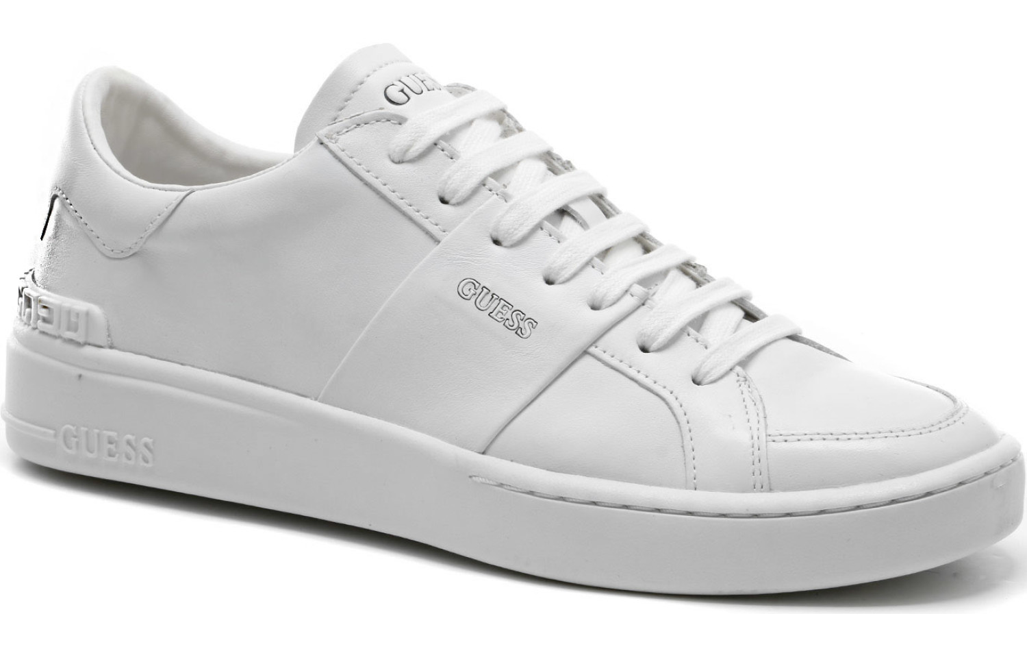 Sneakersy GUESS-VERONA STRIPE LOW-FM5VES-LEA12