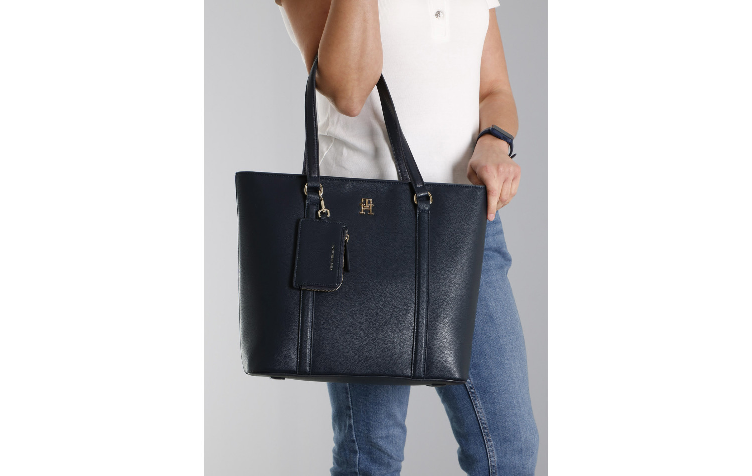 Klasyczne TOMMY HILFIGER TOMMY LIFE SOFT TOTE AW0AW13138