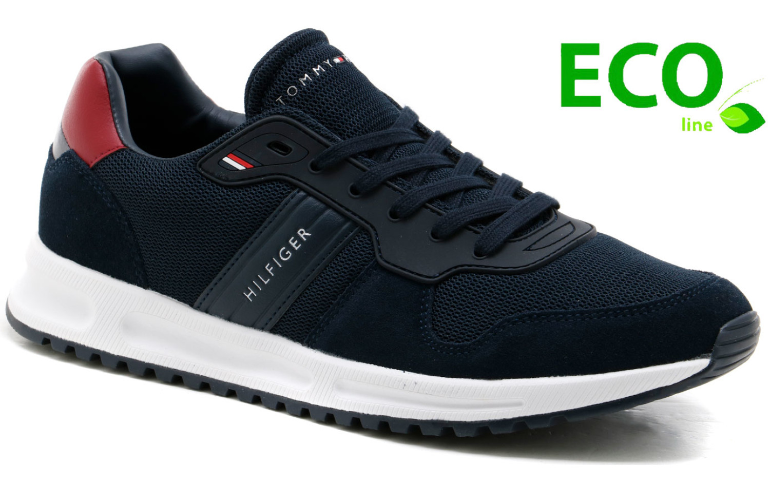 Sneakersy TOMMY HILFIGER MODERN CORPORATE MIX RUNNER FM0FM03423
