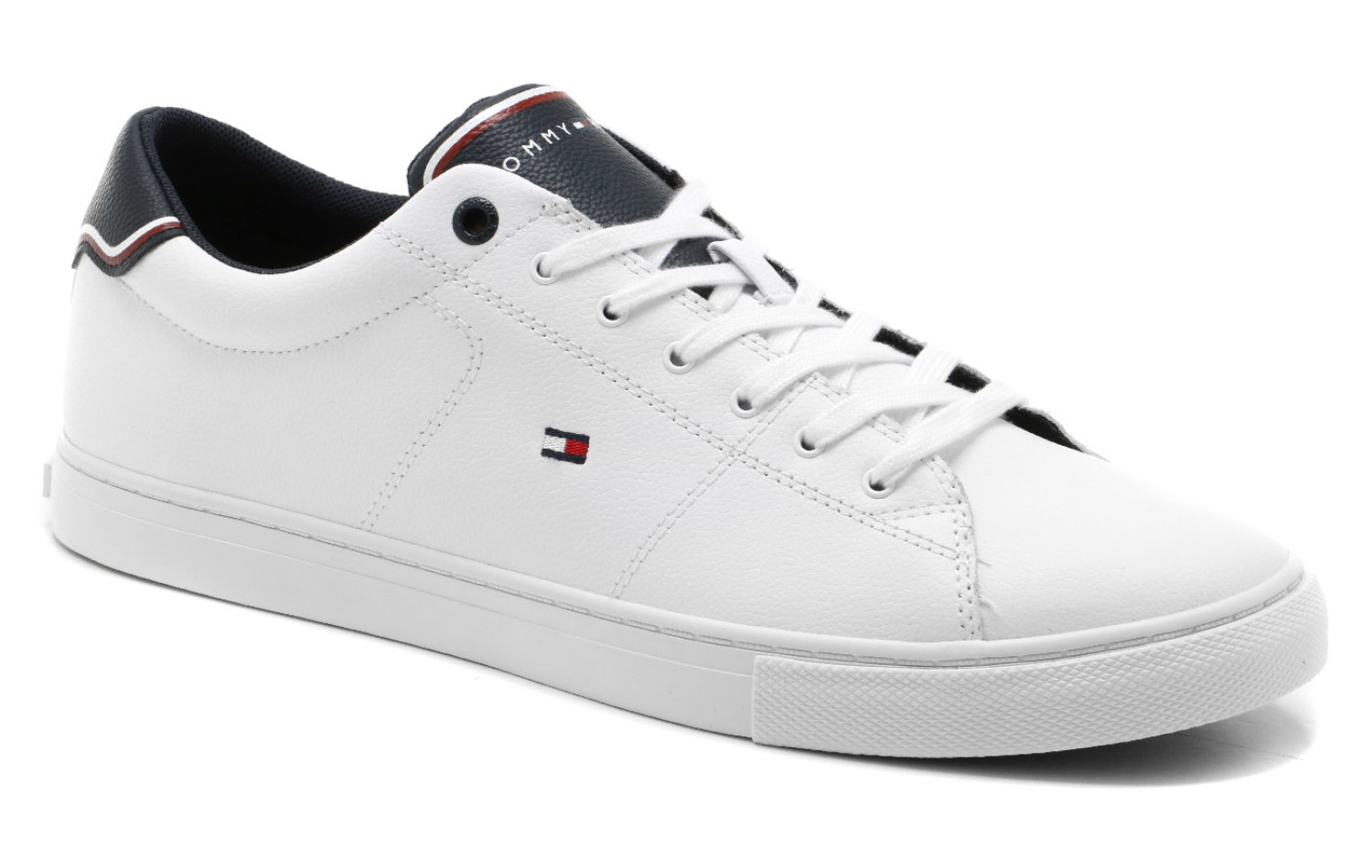 Sneakersy TOMMY HILFIGER-ESSENTIAL-LEATHER-SNEAKER-FM0FM03739