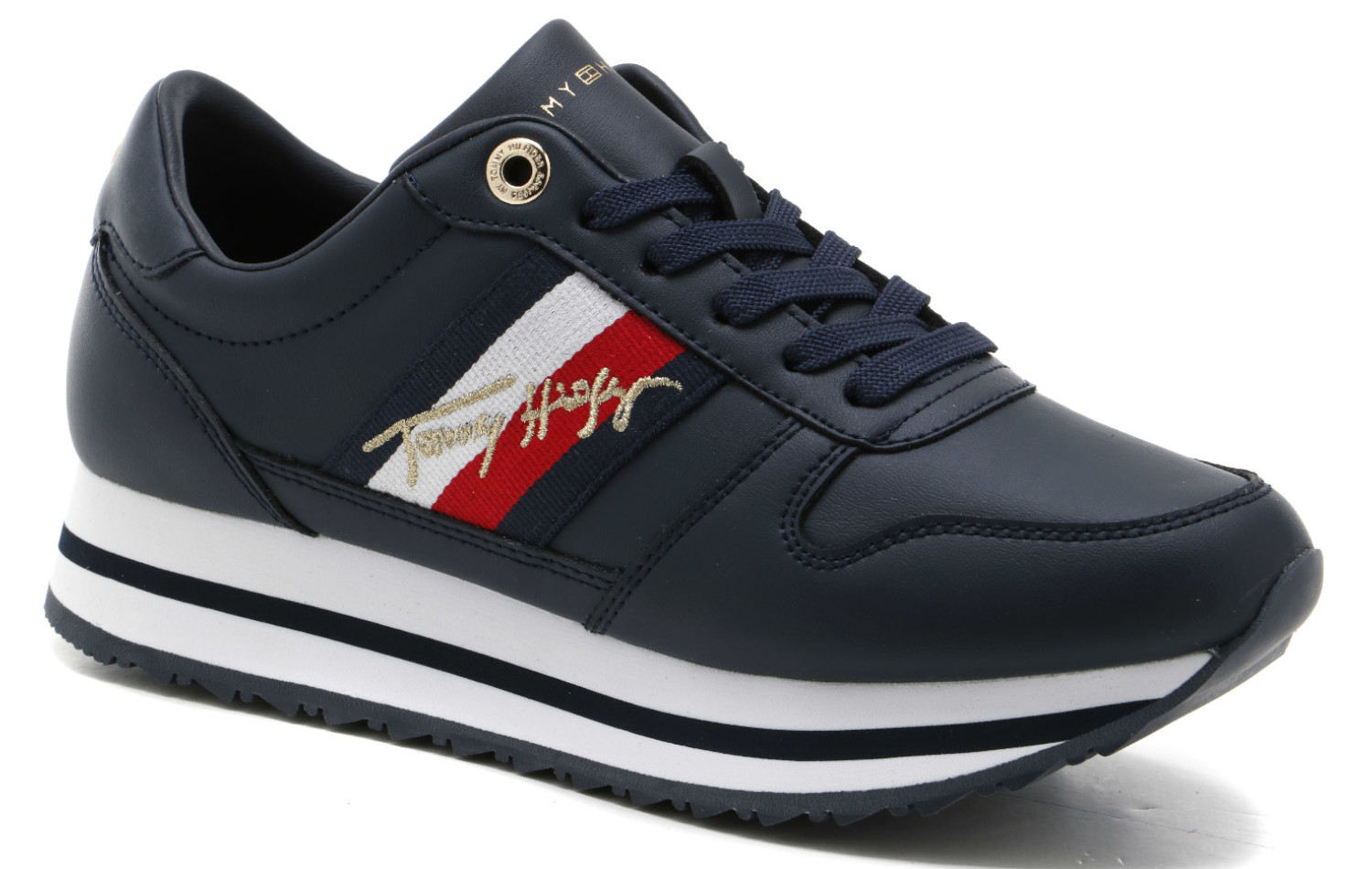 Sneakersy TOMMY HILFIGER-TH-SIGNATURE-RUNNER-SNEAKER-FW0FW05218