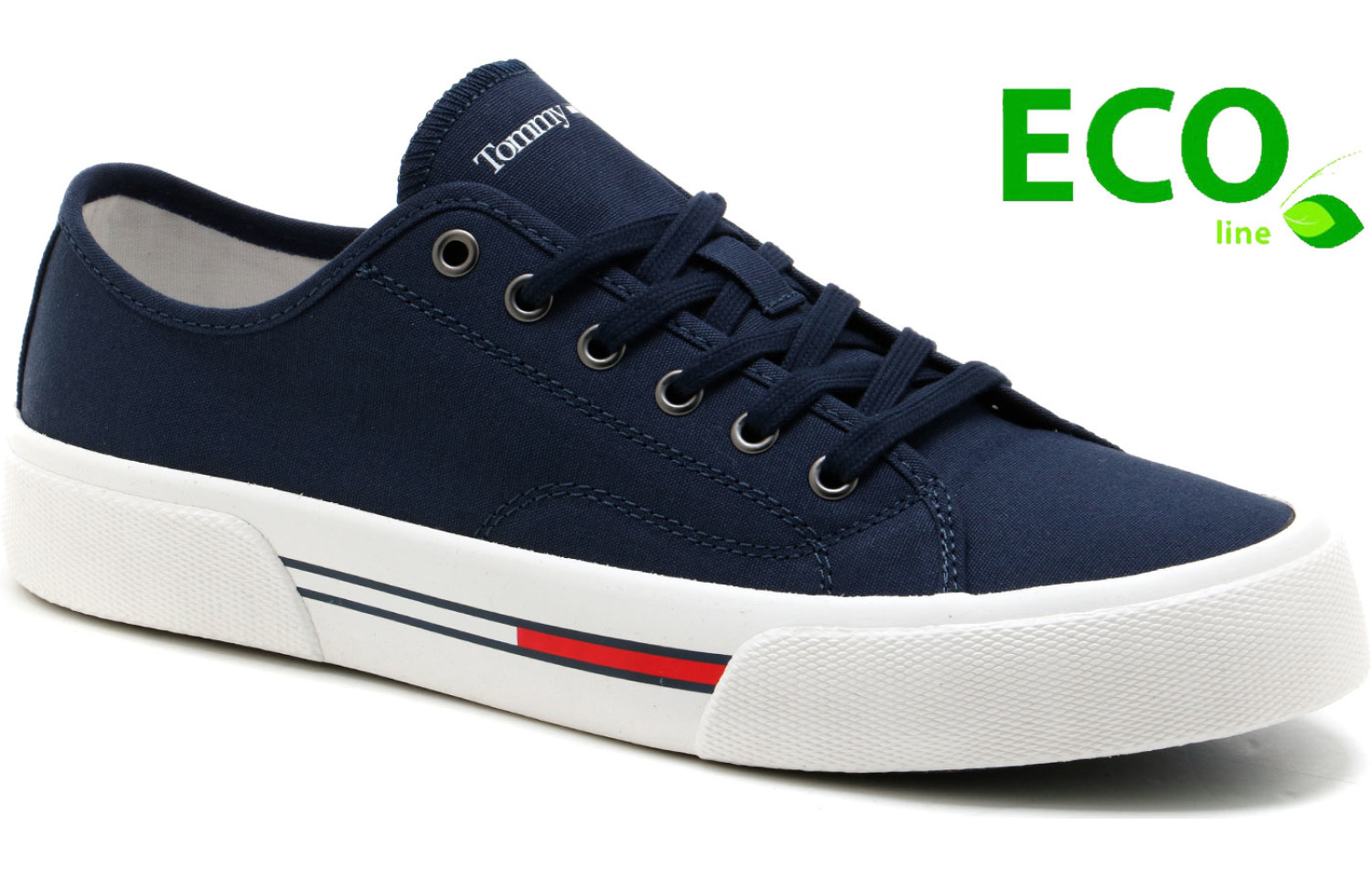 Trampki TOMMY JEANS CANVAS SNEAKER EM0EM01299