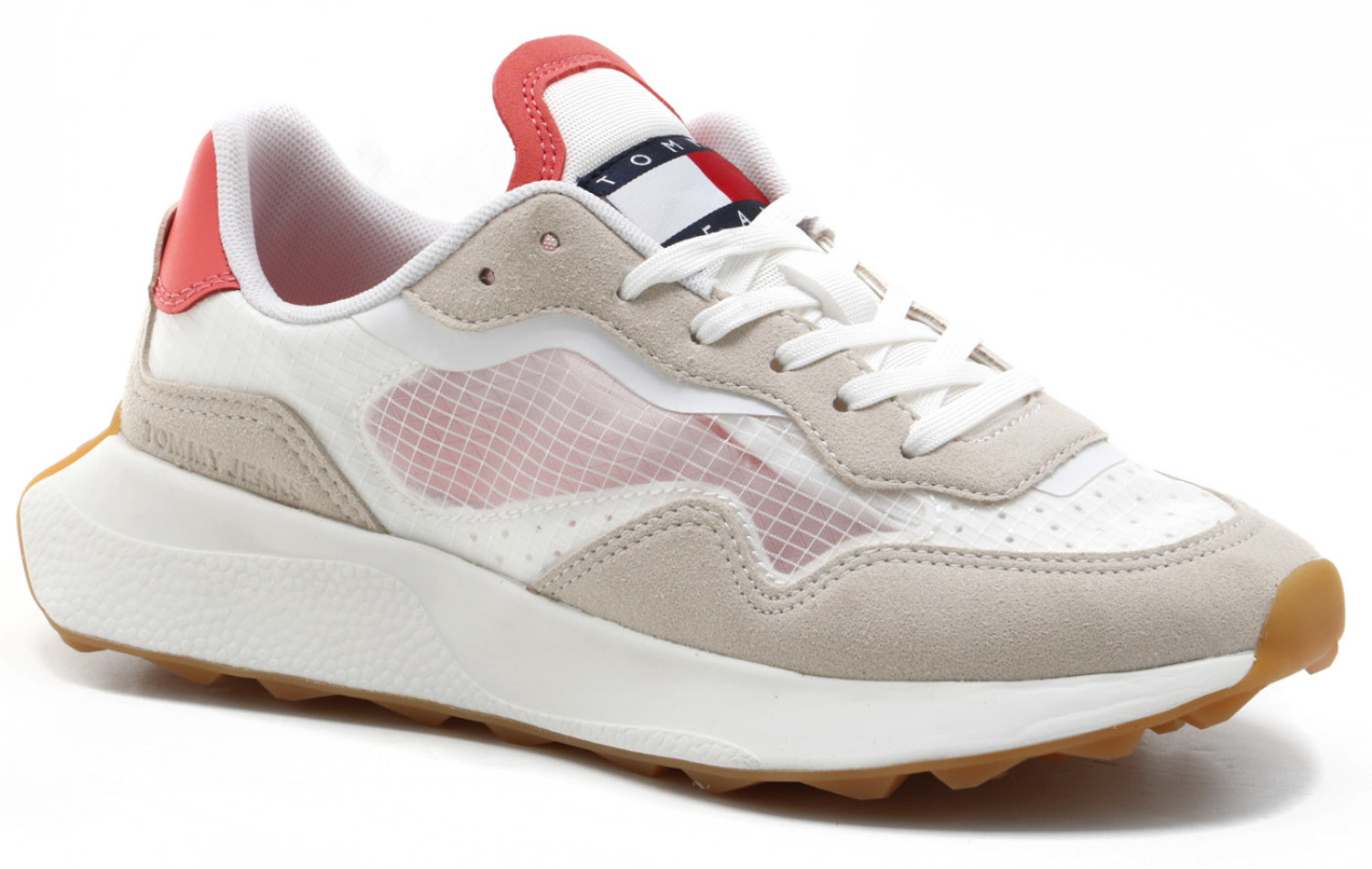 Sneakersy TOMMY JEANS TJW TRANSLUCENT RUNNER EN0EN02215