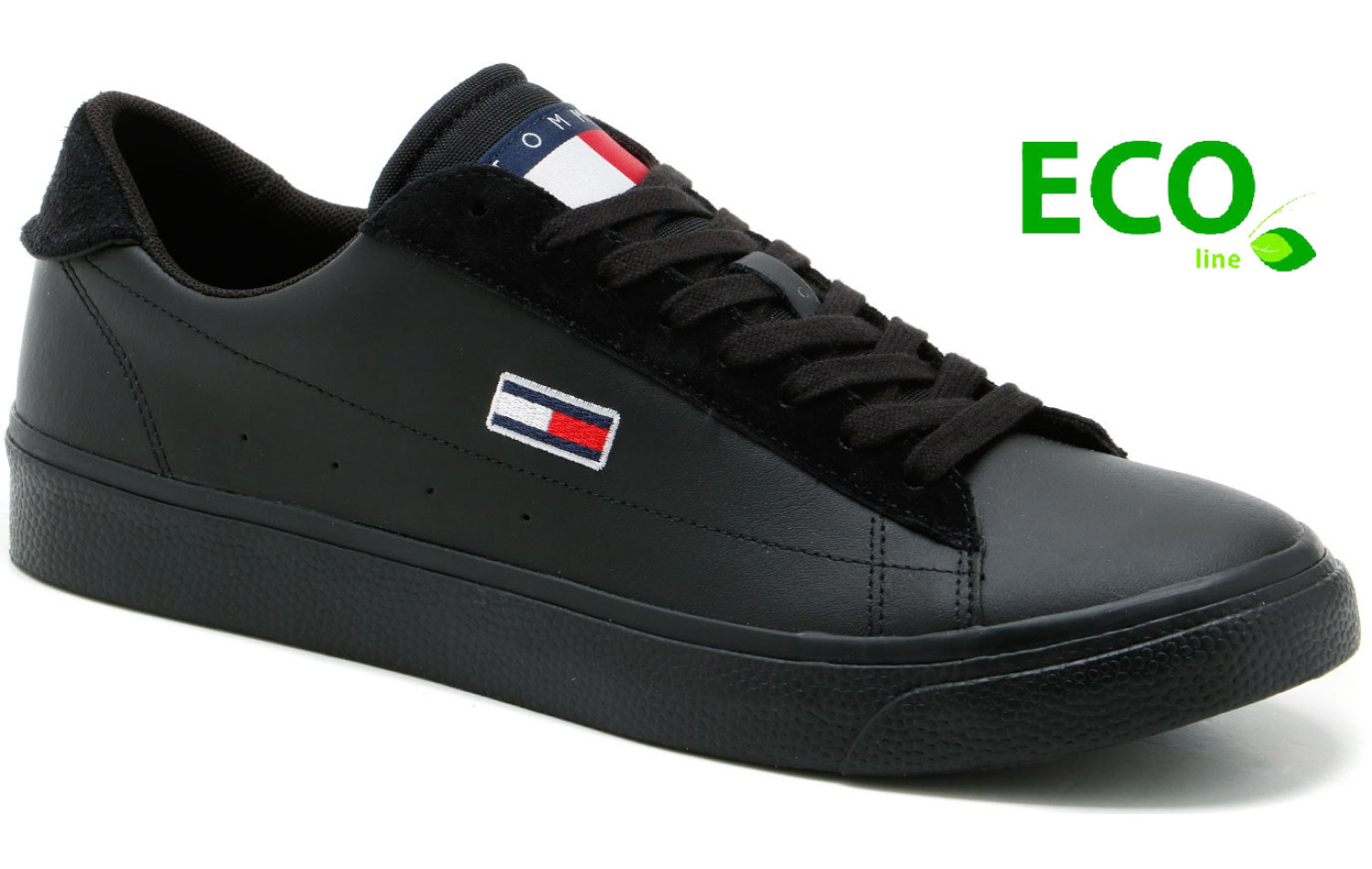 Sneakersy TOMMY JEANS-RETRO-VULC-TJM-LEATHER-EM0EM00804