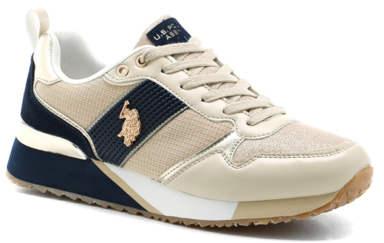 Sneakersy US POLO ASSN-FRIDA001B/BEI001