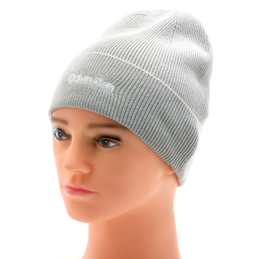 Czapki damskie CALVIN KLEIN ESSENTIAL KNIT BEANIE K60K608519