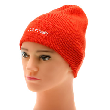 Czapki damskie CALVIN KLEIN ESSENTIAL KNIT BEANIE K60K608519