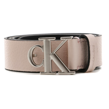 Paski damskie CALVIN KLEIN-MONO-HARDWARE-ROUND-BUCKLE-30MM-K60K608783