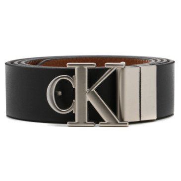 Paski damskie CALVIN KLEIN-MONO-HARDWARE-ROUND-REY-PLQ-30MM-K60K607601