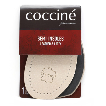 Wkładki COCCINE-SEMI-INSOLES-LEATHER&LATEX-PÓŁWKŁADKA