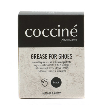 Pasty  COCCINE-GREASE FOR SHOES-BLACK