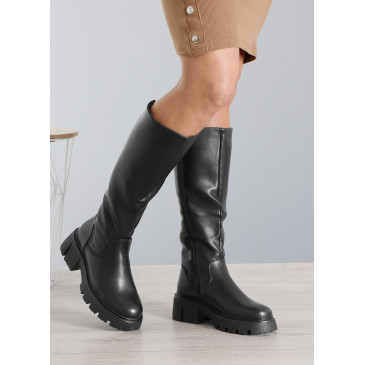 Kozaki TOMMY JEANS TJW OVER THE KNEE BOOTS EN0EN02254