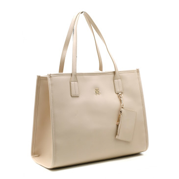 Klasyczne TOMMY HILFIGER TH CITY TOTE AW0AW15690