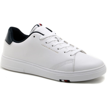Sneakersy TOMMY HILFIGER ELEVATED RBW CUPSOLE LEATHER FM0FM04487 