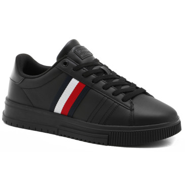 Sneakersy TOMMY HILFIGER SUPERCUP LEATHER FM0FM04706