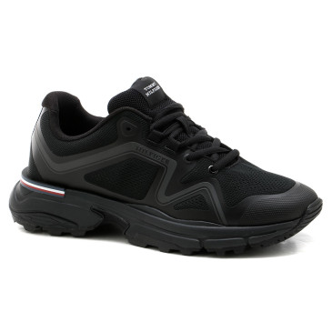 新作ウエア Sneakersy TOMMY LEATHER CUPSOLE THICK COURT HILFIGER ジャケット・アウター