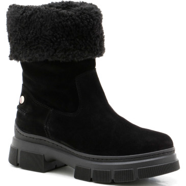 Botki TOMMY HILFIGER WARM LINING SUEDE LOW BOOT FW0FW06650