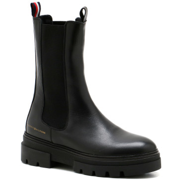 Sztyblety TOMMY HILFIGER MONOCHROMATIC CHELSEA BOOT FW0FW06730