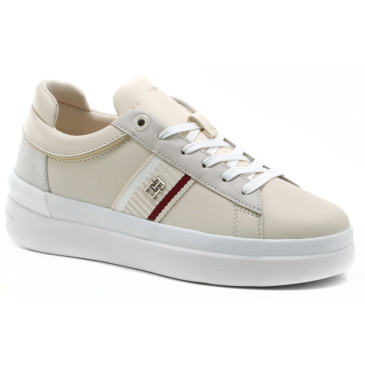 Sneakersy TOMMY HILFIGER CORP WEBBING COURT SNEAKER FW0FW07387