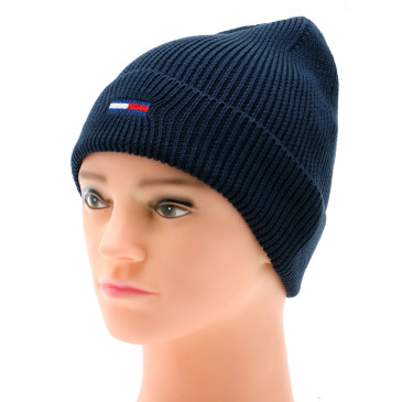 Czapki damskie TOMMY JEANS  TJW FLAG BEANIE AW0AW15474