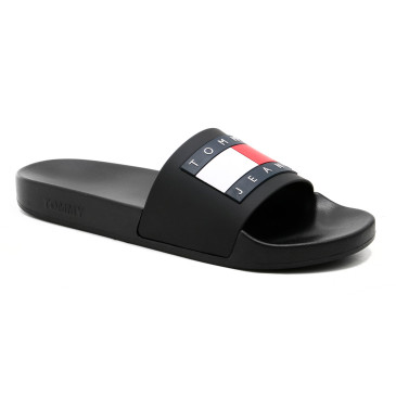 Klapki TOMMY JEANS JEANS POOL SLIDE ESS EM0EM01191