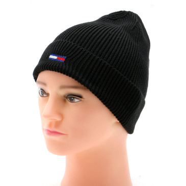 Czapki damskie TOMMY JEANS  TJW FLAG BEANIE AW0AW15474