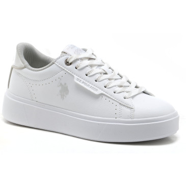 Sneakersy US POLO ASSN ASHLEY003/WHI